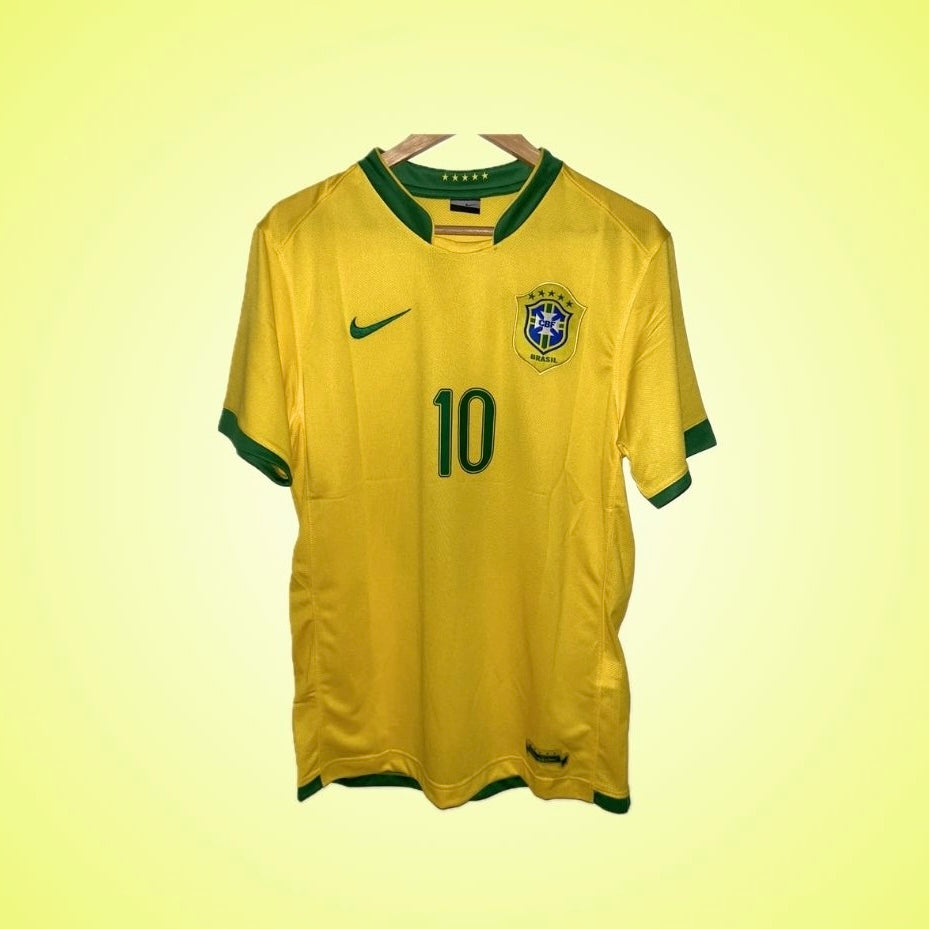 2006-08 Brazil Home Shirt XL