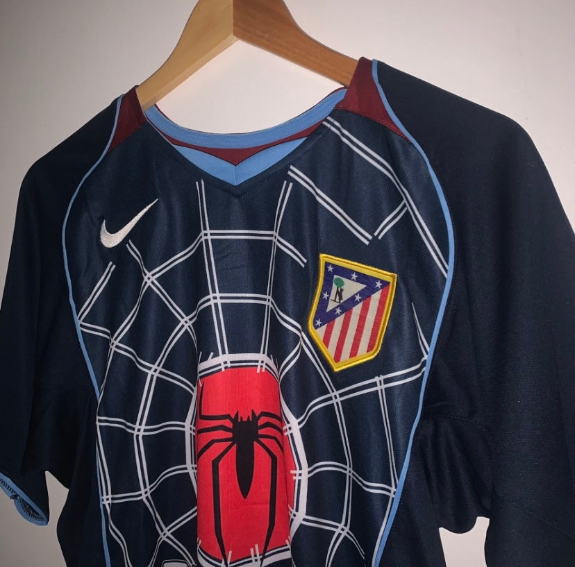 Atletico Madrid 2004/05 Spiderman 2 Away Shirt