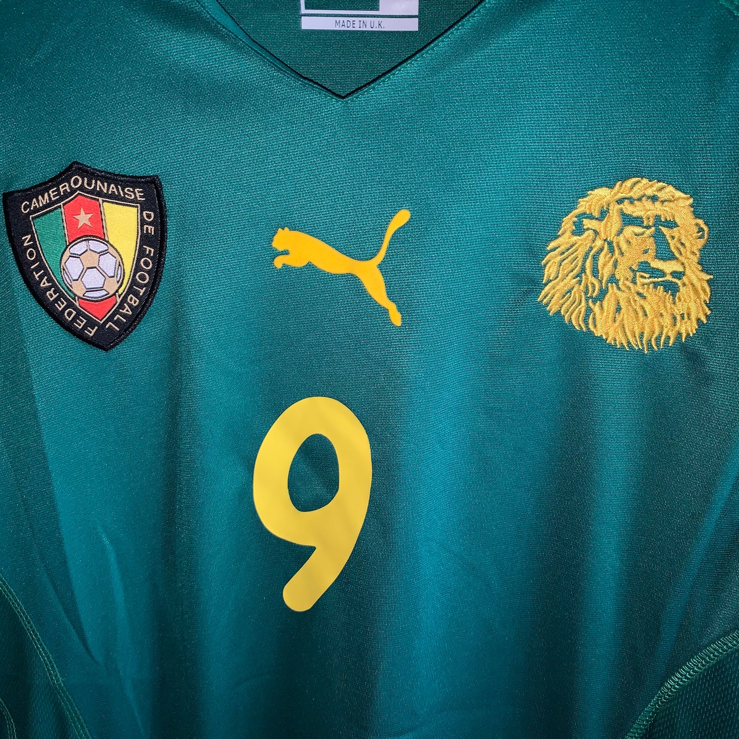 Cameroon 2002 Home shirt