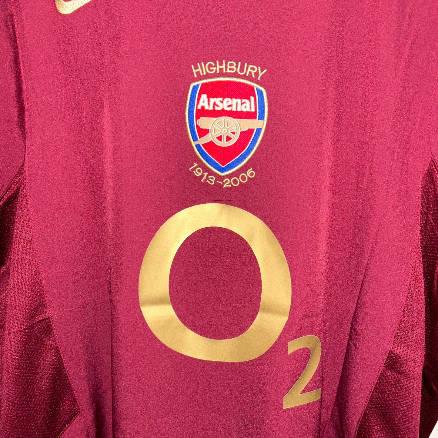 Arsenal 2005/06 Highbury Commemoration Home Shirt